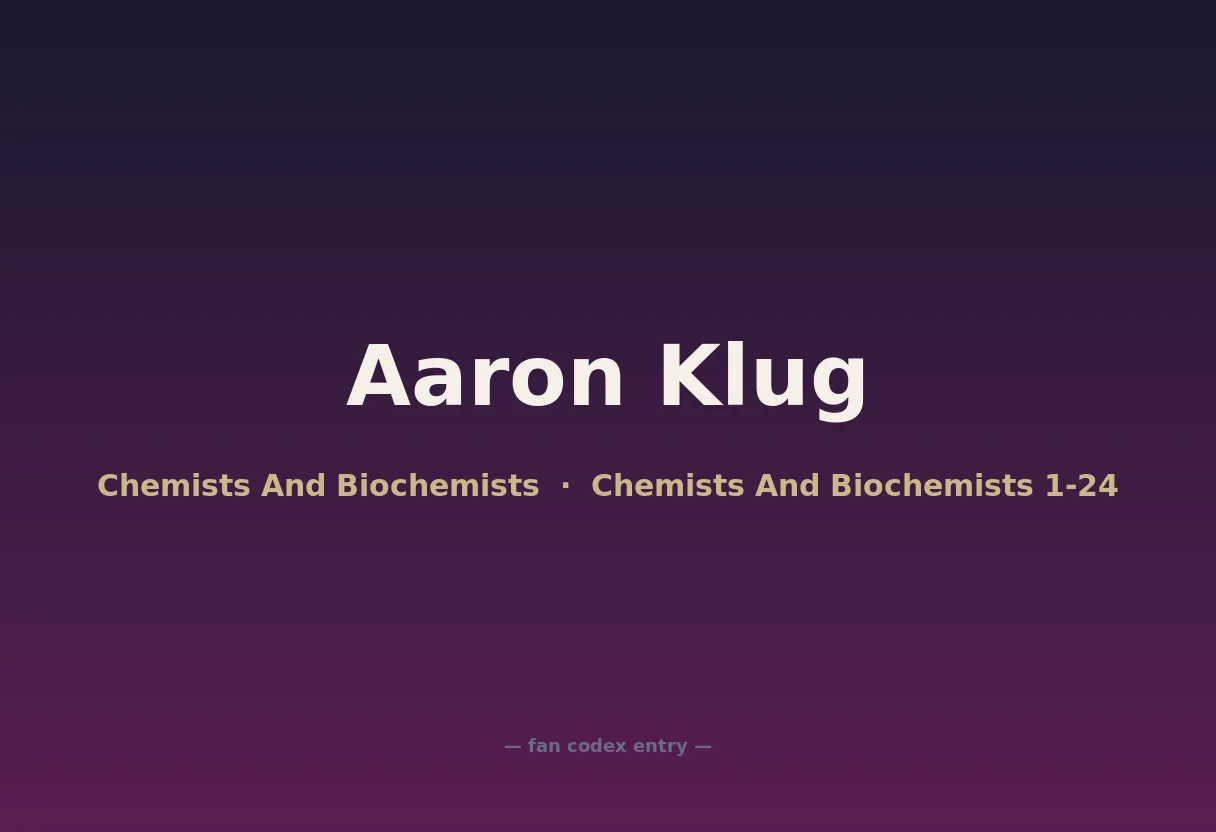 Aaron Klug