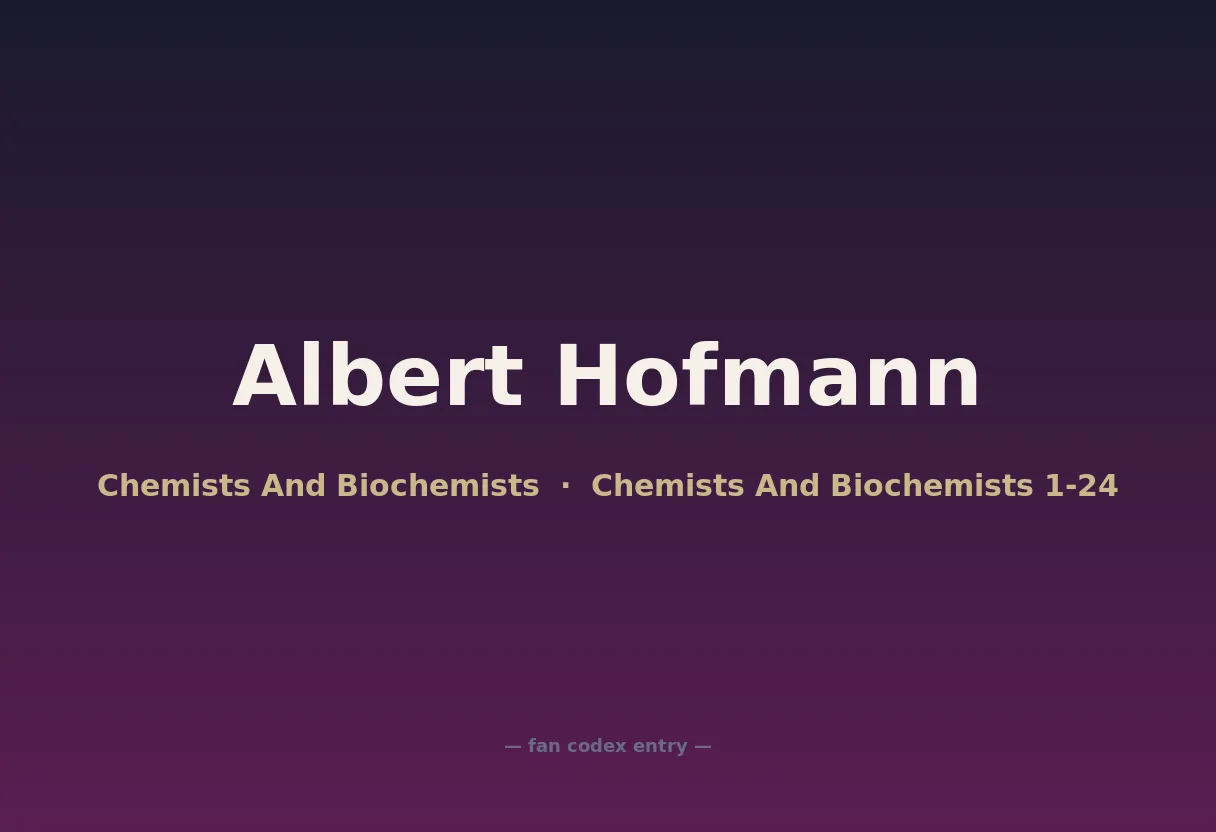Albert Hofmann