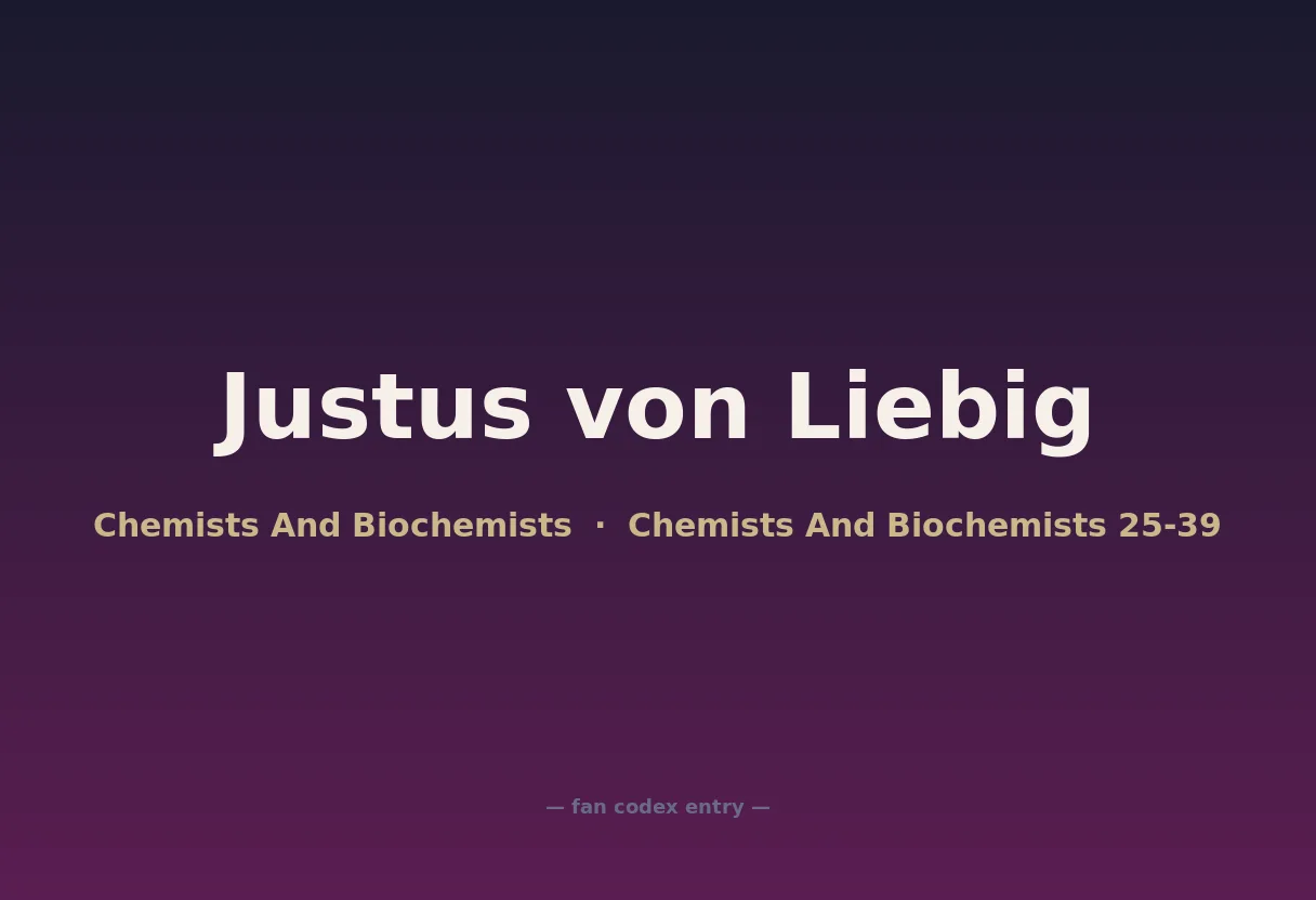 Justus von Liebig