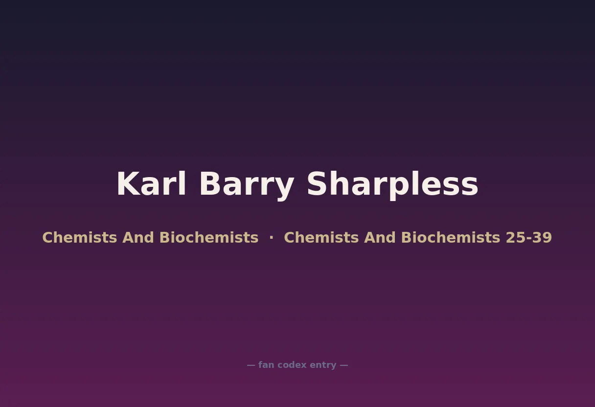 Karl Barry Sharpless