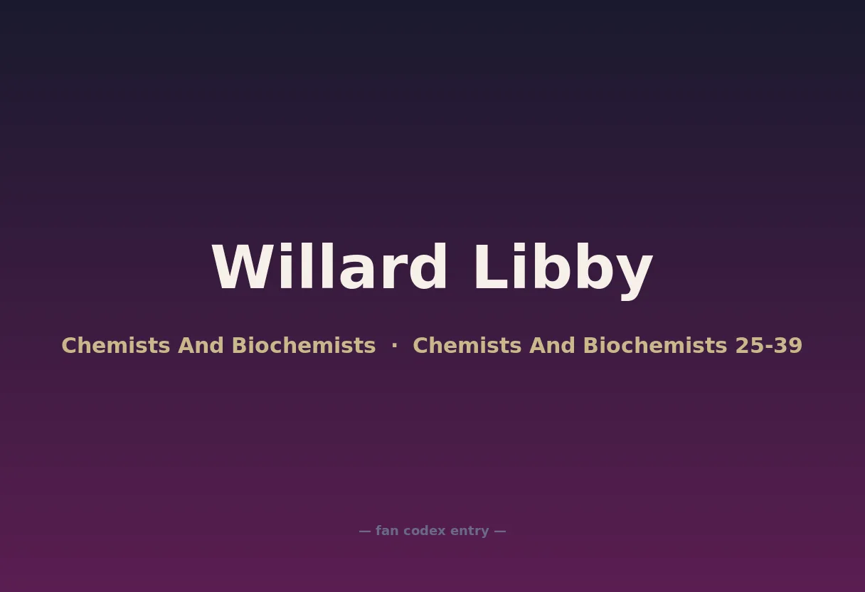 Willard Libby