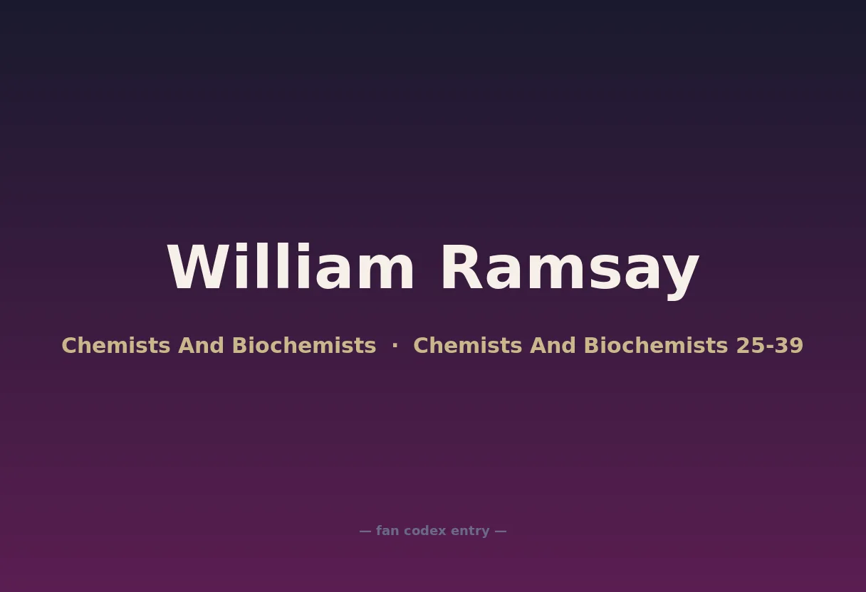 William Ramsay